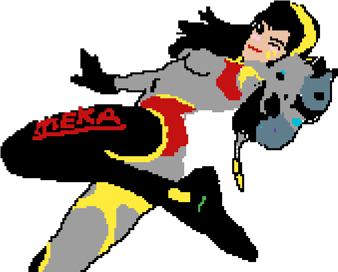 Overwatch D - Va - Cartoon (1024x576), Png Download