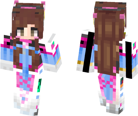 D - Va Overwatch - Graphic Design (584x497), Png Download