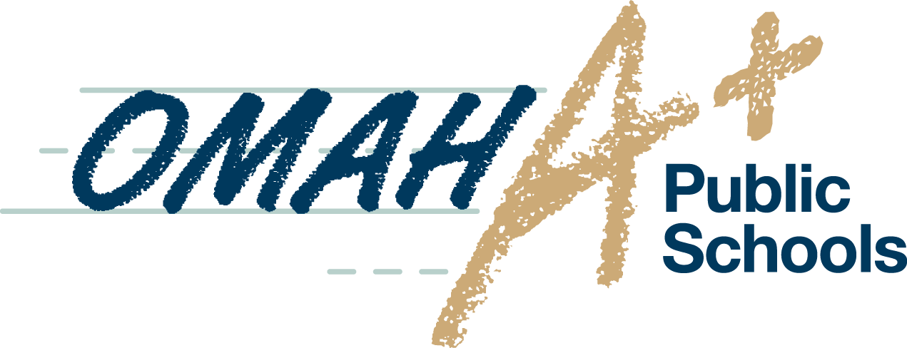 3 Color - Omaha Public Schools Logo (1271x488), Png Download