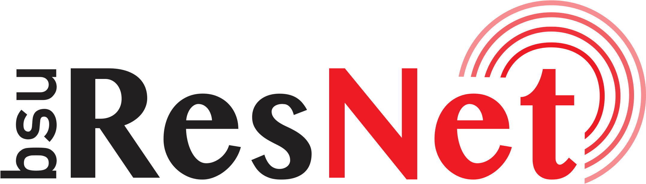 Resnet Logo - Resnet Bsu (2400x900), Png Download
