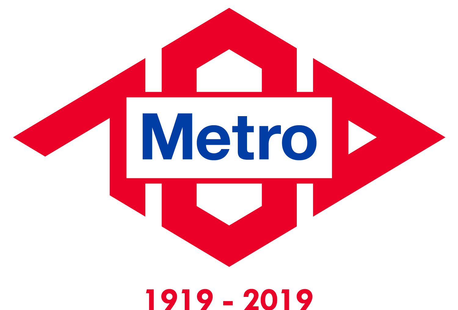 Logo Metro De Madrid - Nuevo Logo Metro Madrid (1500x1017), Png Download