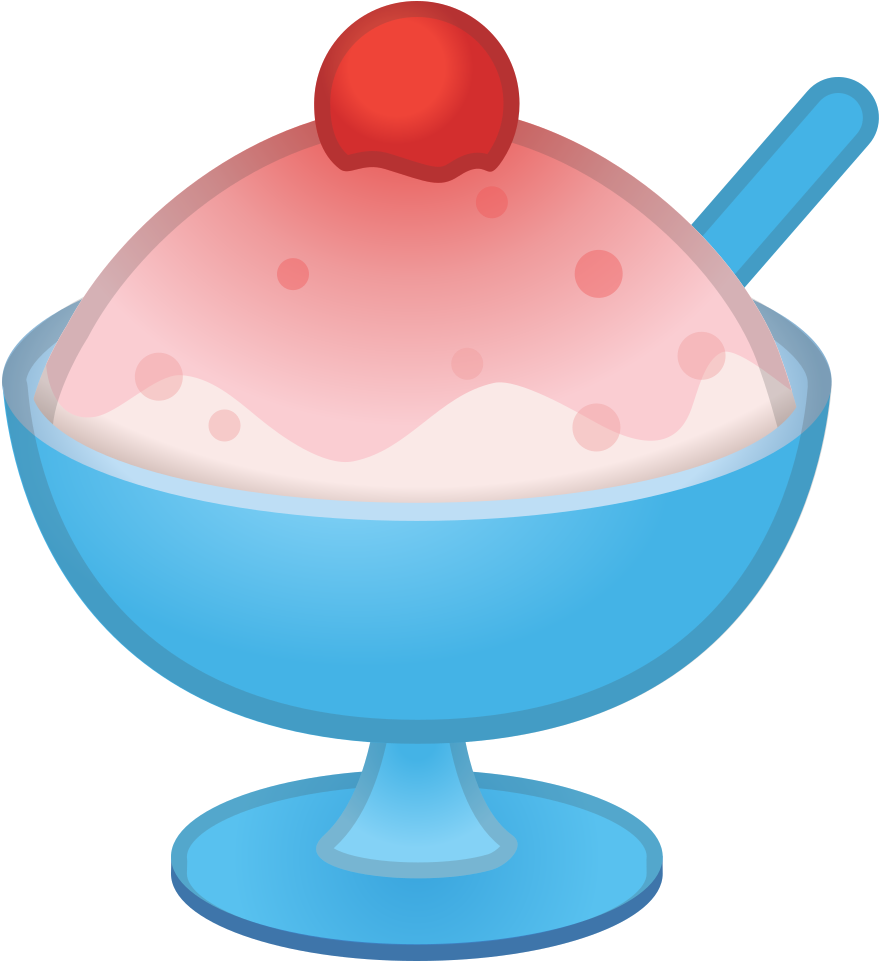 Shaved Ice Icon - Shaved Ice Png (1024x1024), Png Download