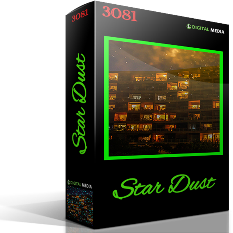 3081 Star Dust Overlay - Bokeh (800x800), Png Download
