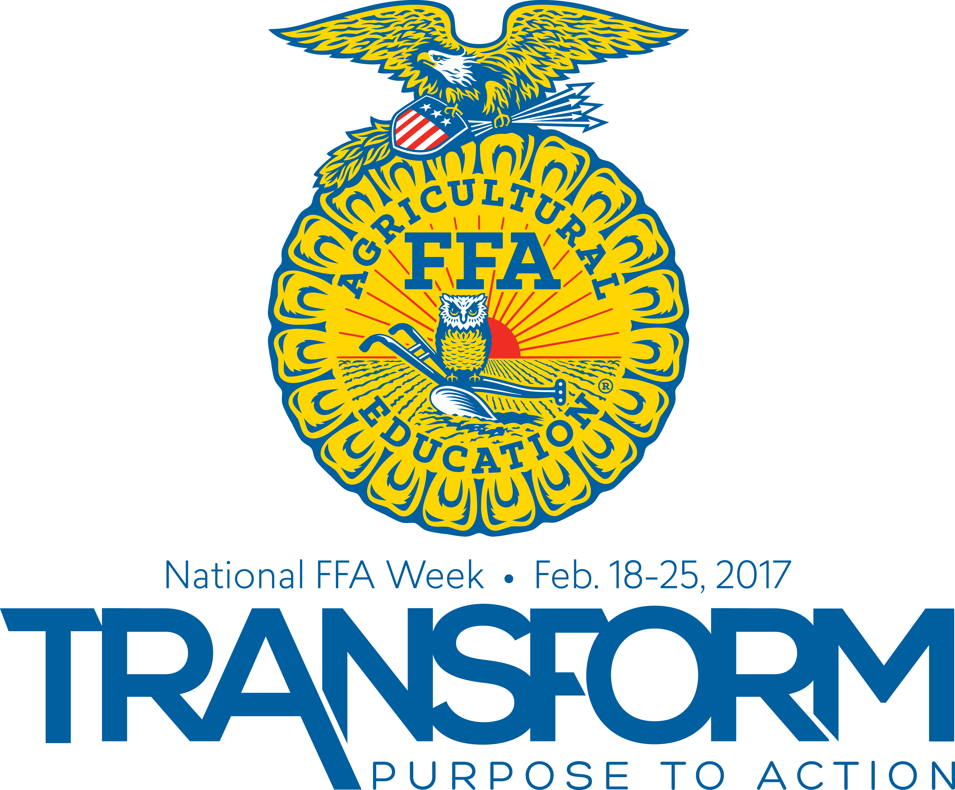 Full Color Emblem Logo Ffa Week Dates Vertical - Ffa Week 2017 (3323x2751), Png Download