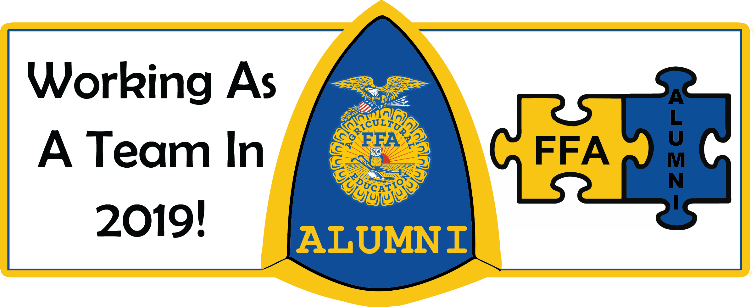 Wisconsin Ffa Alumni Association Png Ffa Alumni Emblem - Wisconsin (2404x976), Png Download