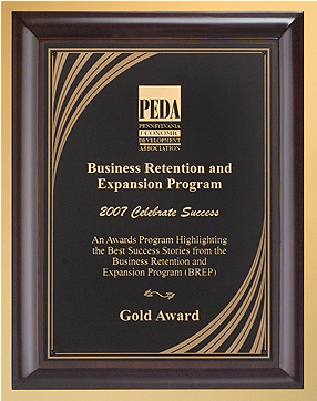 Cherry Finish Plaque With Gold Swirls - 11" X 14" Cherry Finish Plaque Board (600x400), Png Download