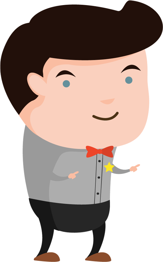 Transparent People Cartoon - Person Thinking Cartoon Png (550x890), Png Download