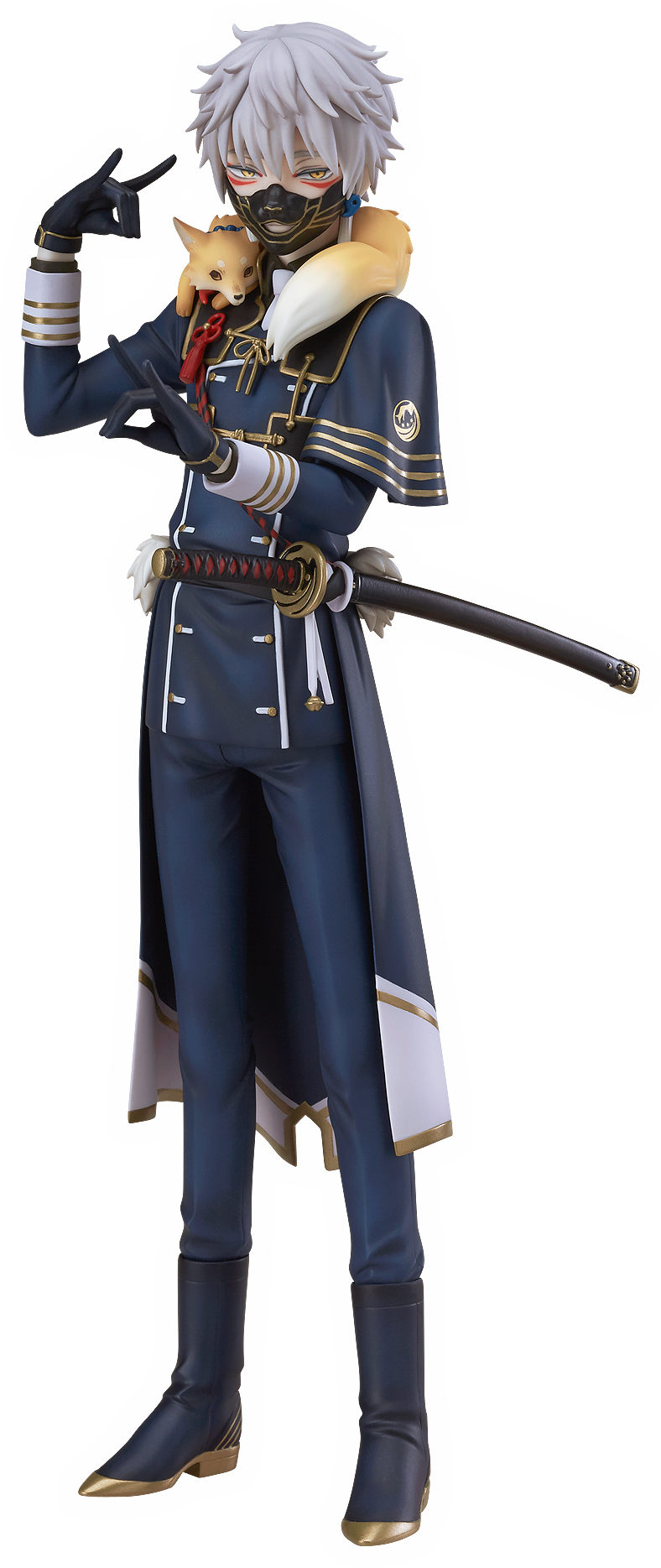 鳴狐 - Touken Ranbu Nakigitsune Figure (788x1869), Png Download
