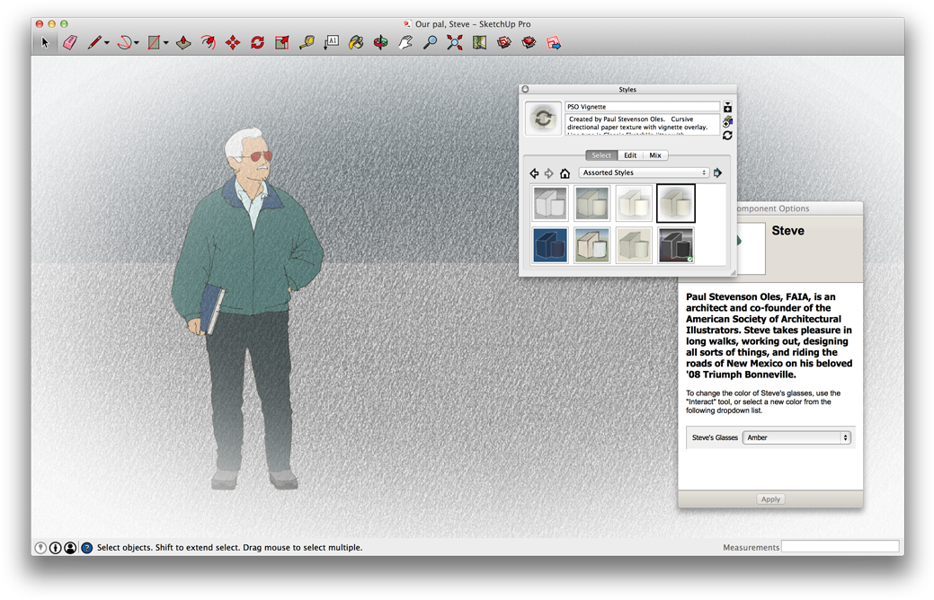 Who Is Steve Oles - Sketchup Steve (1050x678), Png Download