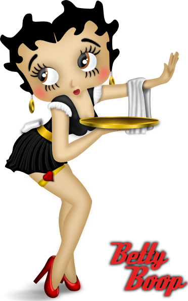 Free Vector Thestructorr Betty Boop Clip Art - Betty Boop Bar (372x595), Png Download