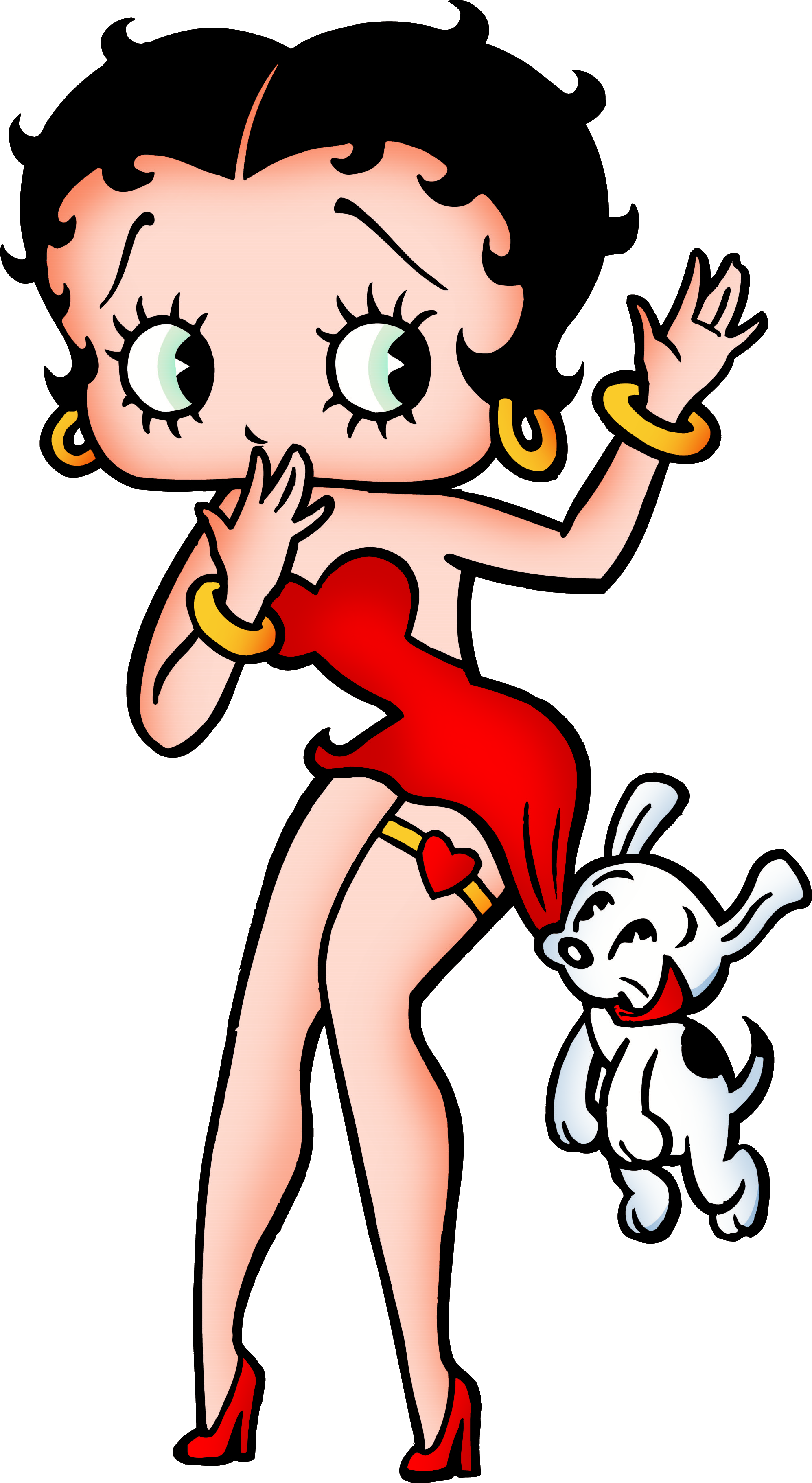 Betty Boop 3 - Betty Boop (1995x3643), Png Download
