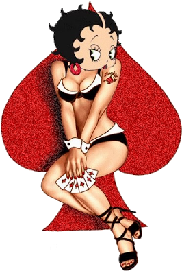 Art Clip Baby Betty Boop - Betty Boop Naughty Gif (400x400), Png Download