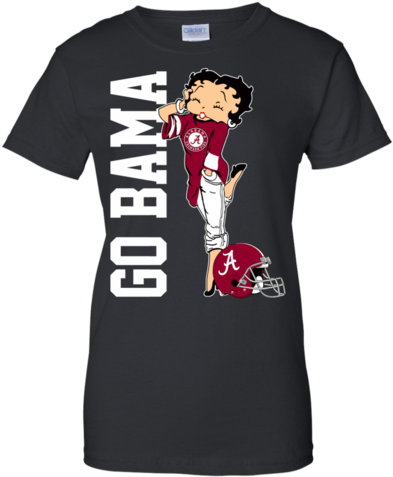 Alabama Crimson Tide Betty Boop T-shirt - Pug In Supreme Shirt (480x480), Png Download