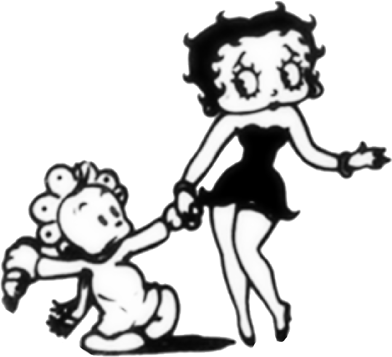 Betty Boop And Billy Boop - Helen Kane (1000x987), Png Download