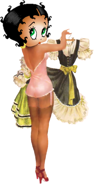 Betty Boop Au Pair Girl Photo Bettyboopaupairgirl - Mary Mary Quite Contrary Betty Boop (366x620), Png Download