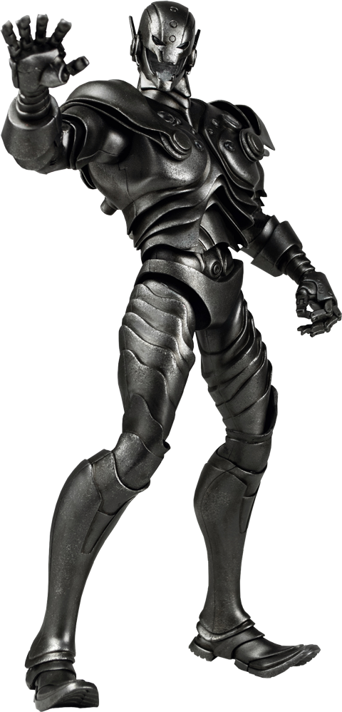 Marvel Ultron Shadow Edition Sixth Scale Figure By - Three A Ultron Shadow (480x998), Png Download
