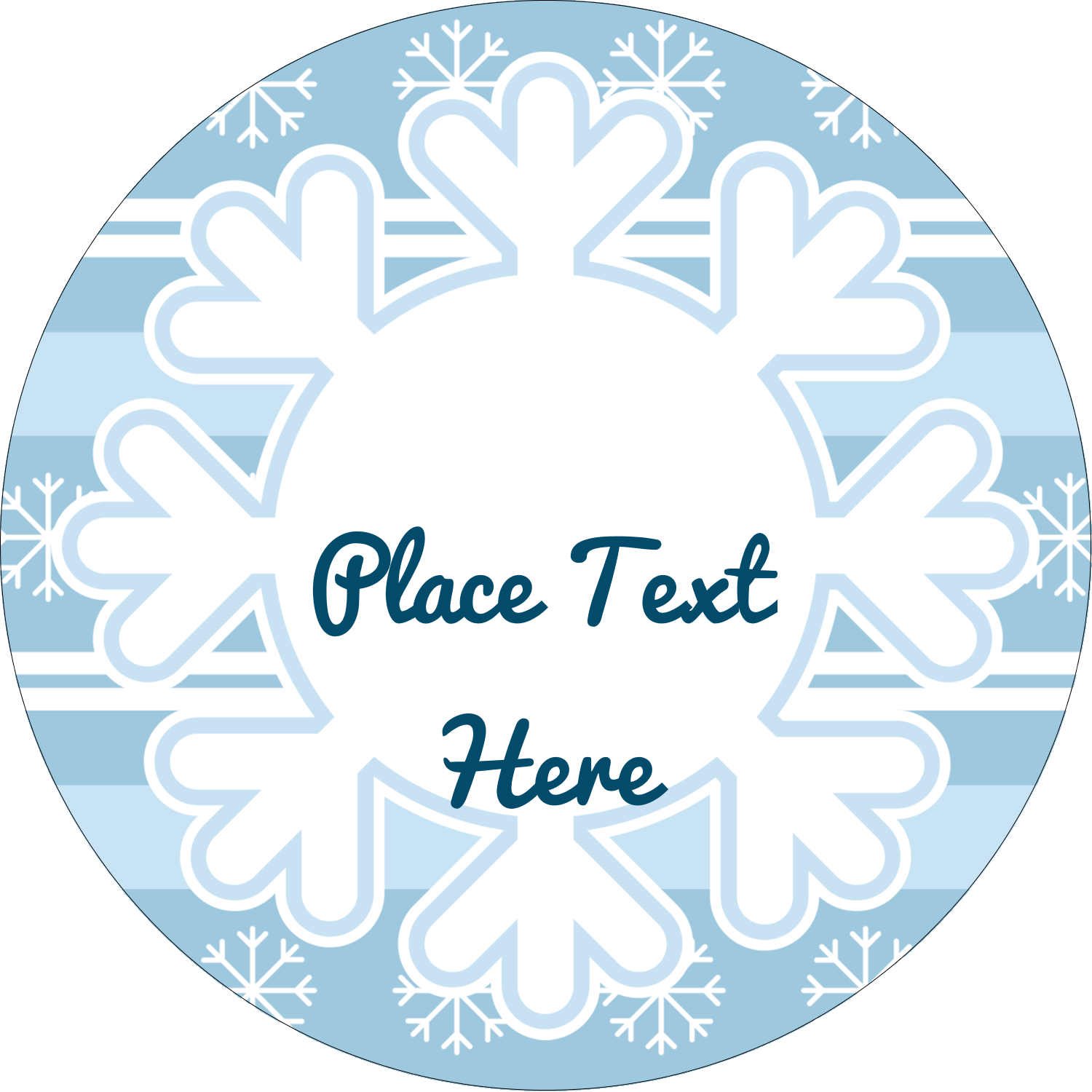 Christmas Round Labels - Fisch Fsf-283935 15/32-inch Diameter (1500x1500), Png Download
