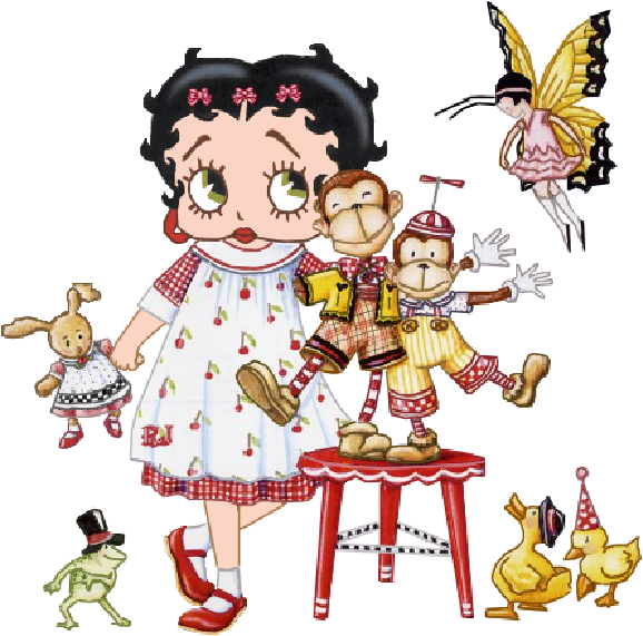 Dallas Cowboys Clipart Betty Boop - Betty Boop (600x600), Png Download