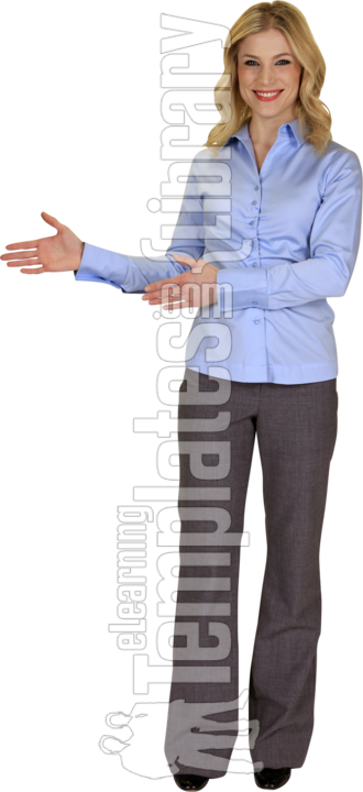 Middle Aged, Caucasian, Female, Business, Showing, - Handgun (330x720), Png Download
