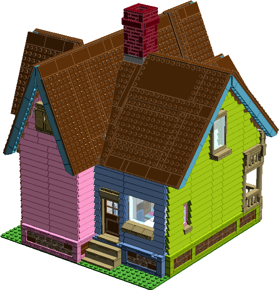Up House - House (1271x691), Png Download