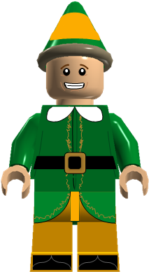 Download Image Result For Buddy Elf Lego Buddy Elf, - Lego Buddy The Elf PNG Image with No Background - PNGkey.com