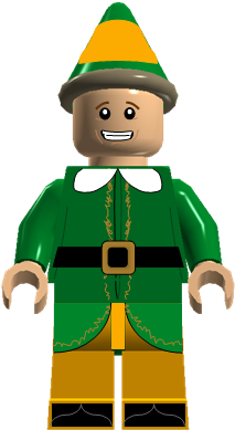 Image Result For Buddy Elf Lego Minifig Buddy The Elf, - Lego Buddy The Elf (602x488), Png Download
