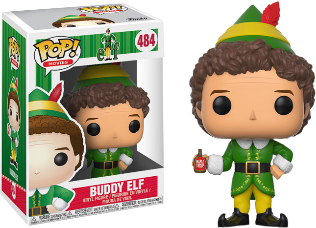 Elf - Buddy Elf - - Funko Pop Elf (645x467), Png Download