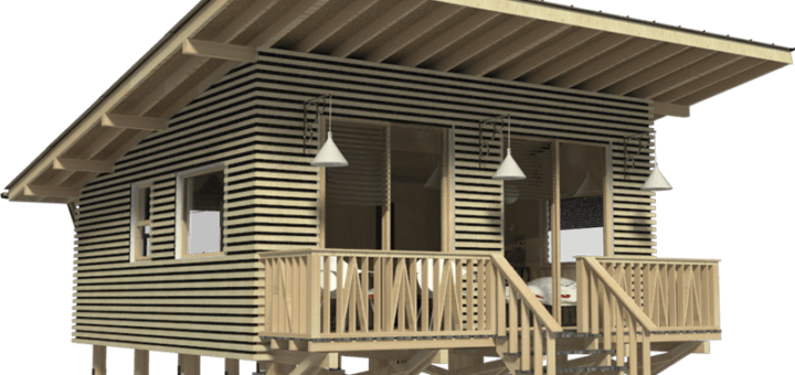Pin-up House Is An International Studio Working Both - House (720x340), Png Download