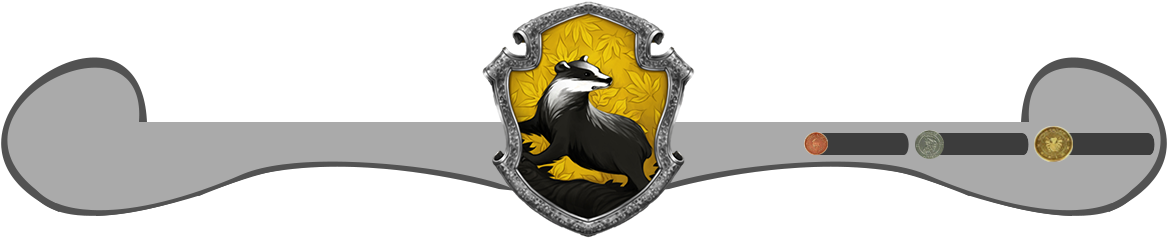 Hufflepuff Crest (1176x241), Png Download