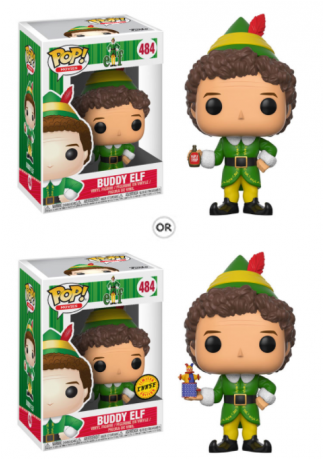 Buddy Elf With Chase Vinyl Figure - Buddy Elf Funko Pop (458x458), Png Download