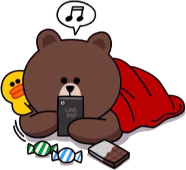 Line Sold $268 Million Worth Of Stickers Last Year - Line Sticker (641x582), Png Download