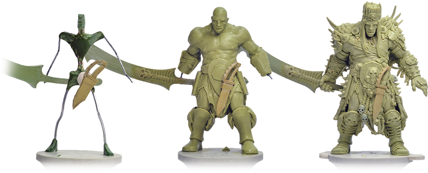 The Life Of A Miniature - Miniature Sculpting (920x393), Png Download