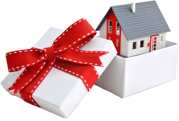 Jupiter Florida 2016 Real Estate Market Update - House Wrapped Up As Present (785x537), Png Download