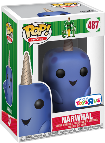 Narwhal Clipart Buddy The Elf - Funko Elf - Narwhal Pop! Vinyl Figure (560x560), Png Download