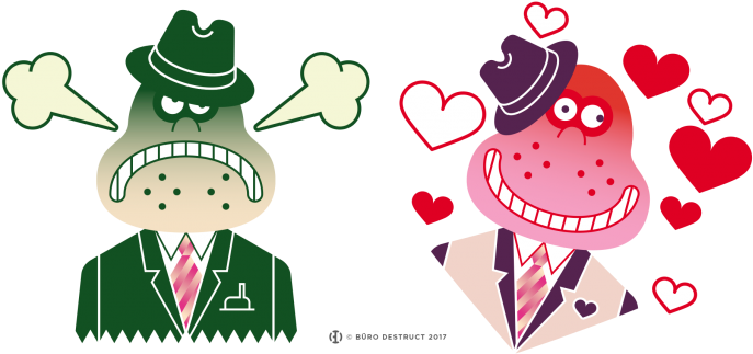 Bd Monsieur Poire Line Stickers - Comics (750x370), Png Download