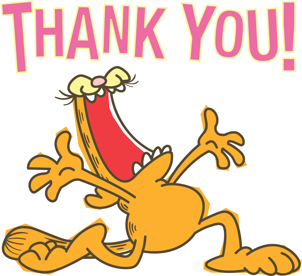 Big Font Sticker By Ponyan&puffy Source - Employee Engagement Survey Thank You Email (1000x1000), Png Download