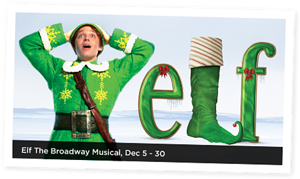 Elf The Broadway Musical Opens At The Ordway Center - Elf: The Broadway Musical: Original Cast Recording (630x377), Png Download