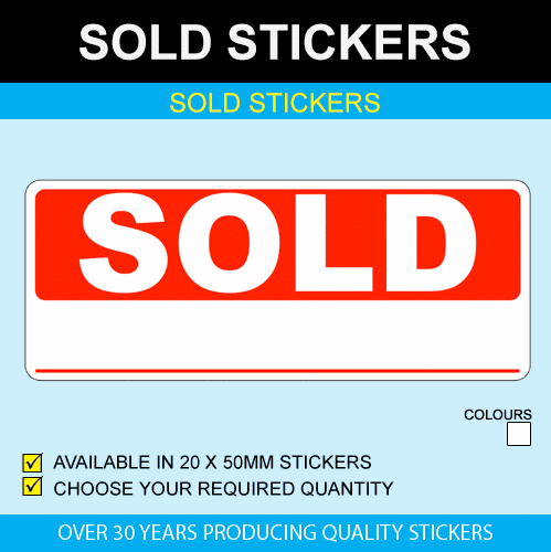 Sold Single Line Stickers - Special Offer Stickers (499x500), Png Download