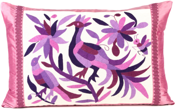 "sagrado" Otomi Pillow "sagrado" Otomi Pillow - Pillow (599x398), Png Download