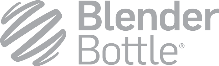 White Blender Bottle Logo (700x213), Png Download