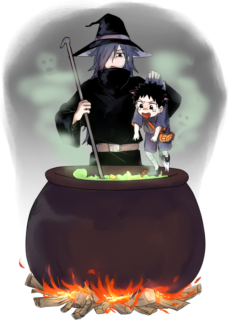 Uchiha Madara - Madara Y Obito Niño (781x1100), Png Download