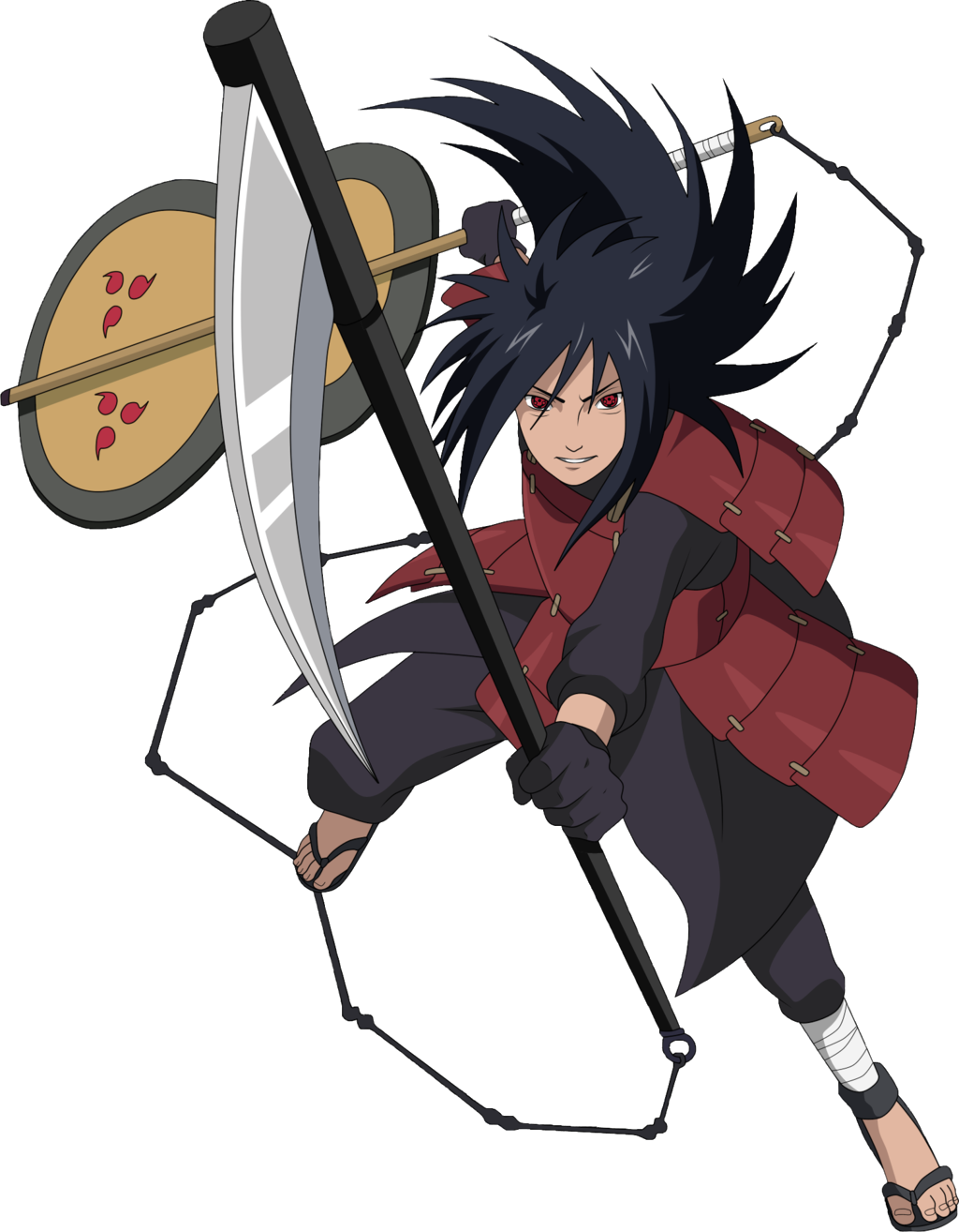 Madara Uchiha - Madara Uchiha Render (1024x1314), Png Download