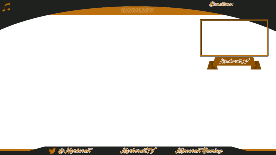 Cool Twitch Overlays No Facecam (1100x618), Png Download