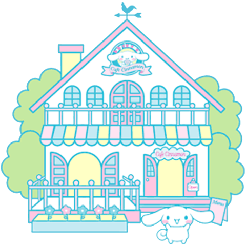 Cinnamaroll And Cafe Cinnamon From Sanrio - Cafe Cinnamon Sanrio (480x480), Png Download