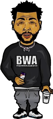 Kevin Gates Bwa - Instagram (400x400), Png Download