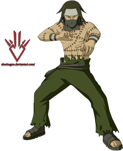 Naruto By Obedragon On Deviantart Naruto Kakuzu, Madara - Naruto Kakuzu Before Akatsuki (600x682), Png Download