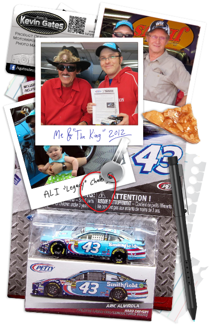 Over The Years, I've Had The Pleasure Of Working With - Nascar - 1:64th Collector Car - 2013 - #43 Richard (425x663), Png Download