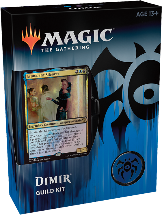 200 Pokemon Card Starter Kit - Guilds Of Ravnica Dimir (900x858), Png Download