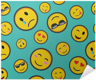 Emojis Pattern (400x400), Png Download