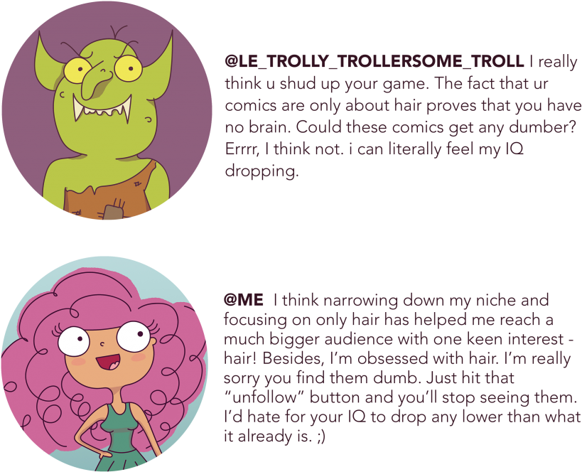 However, If The Comment Is Targeting You Personally - Cartoon (1024x727), Png Download